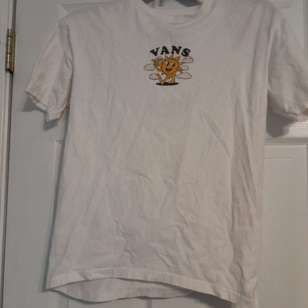 Women's Size Small Vintage-Style Vans T-Shirt